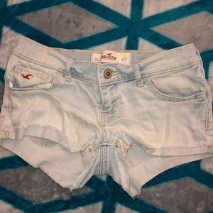 Light Wash Hollister Shorts